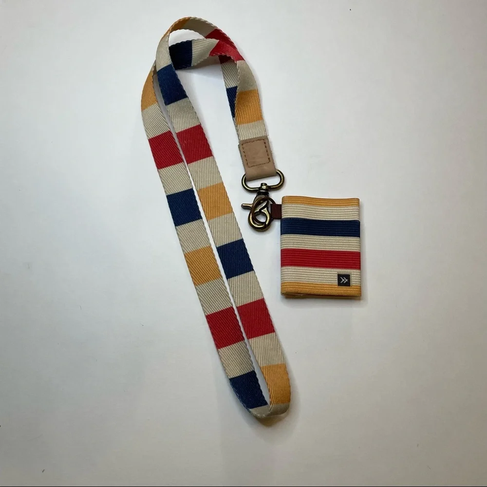 Thread Wallet With Lanyard